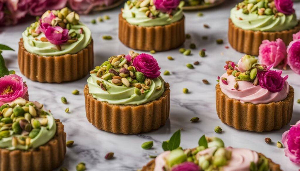 Kreative Patisserie mit Pistaziencreme