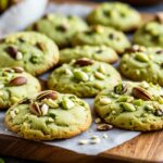 Pistazienplätzchen, Plätzchen, Keks, Kekse