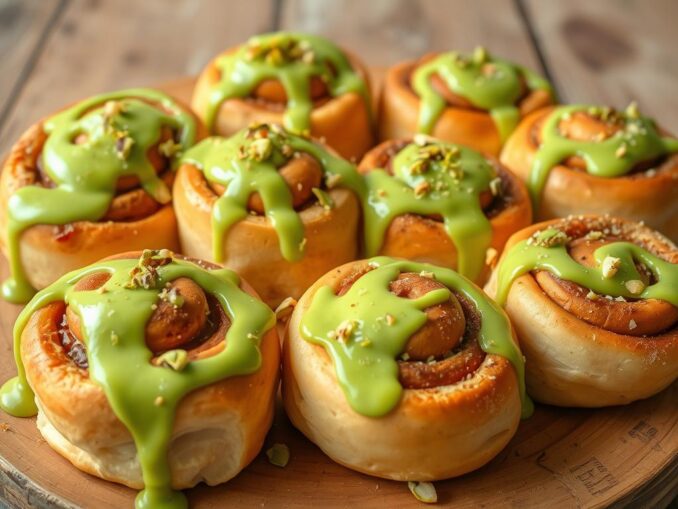 Zimtschnecken mit Pistaziencreme – Ein Traumgebäck! | Pistaziencreme.de